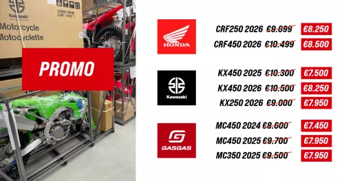 Crossmotoren promoties