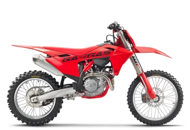 GASGAS MC 450F crossmotor model 2025, zijaanzicht rechts