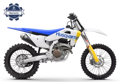 Husqvarna FC 250 crossmotor model 2027, zijaanzicht rechts