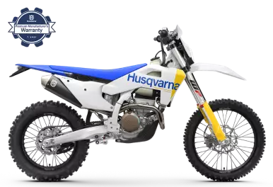 Husqvarna FE 250 enduromotor model 2027, zijaanzicht rechts