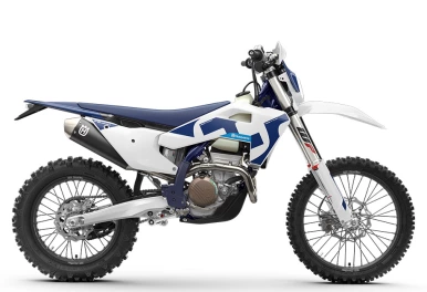Husqvarna FE 350 enduromotor model 2026, zijaanzicht rechts