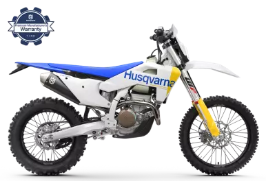 Husqvarna FE 350 enduromotor model 2027, zijaanzicht rechts
