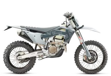 Husqvarna FE 350 PRO enduromotor model 2026, zijaanzicht rechts