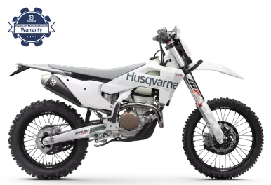 Husqvarna FE 350 PRO enduromotor model 2027, zijaanzicht rechts