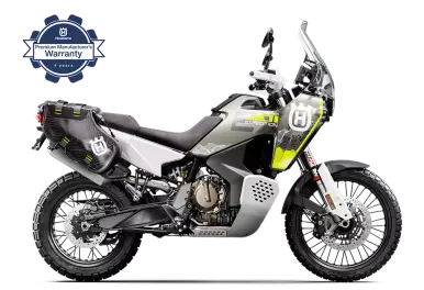 Husqvarna Norden 901 Expedition adventuremotor, zijaanzicht rechts