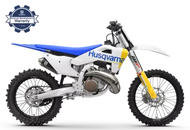 Husqvarna TC 300 crossmotor model 2027, zijaanzicht rechts