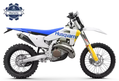 Husqvarna TE 250 enduromotor model 2027, zijaanzicht rechts