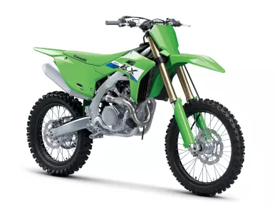 Kawasaki KX450F crossmotor model 2027 in Lime Green