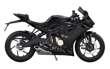Kove 450RR sportmotor in het zwart