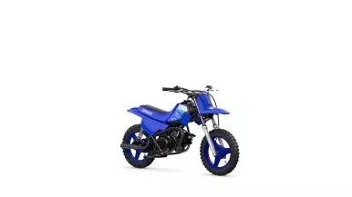 Yamaha PW50 kindercrossmotor model 2027 in Icon Blue