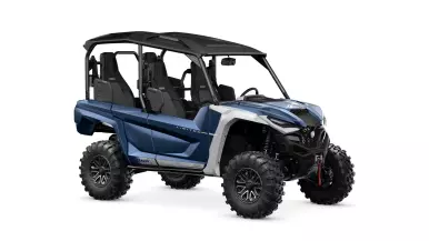 Yamaha Wolverine RMAX4 1000 Compact LE side-by-side 2026 in Backcountry Blue / Silver Metallic