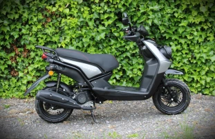 Alfa Thunder 50cc scooter in antracietgrijs