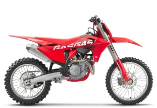 GASGAS MC 450F crossmotor, zijaanzicht rechts