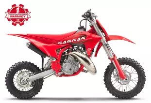 GASGAS MC 50 kindercrossmotor model 2027, zijaanzicht rechts