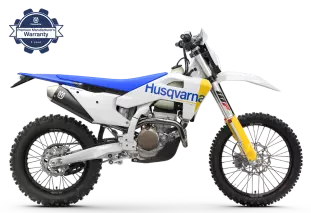 Husqvarna FE 250 enduromotor model 2027, zijaanzicht rechts