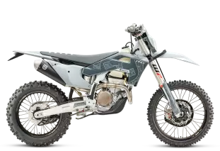 Husqvarna FE 350 PRO enduromotor model 2026, zijaanzicht rechts