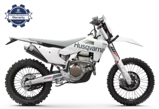 Husqvarna FE 350 PRO enduromotor model 2027, zijaanzicht rechts