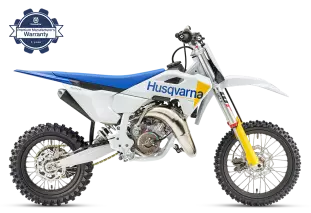Husqvarna TC 65 crossmotor model 2027, zijaanzicht rechts