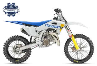 Husqvarna TC 85 crossmotor model 2027, zijaanzicht rechts