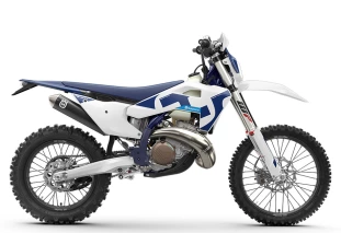 Husqvarna TE 300 enduromotor model 2026, zijaanzicht rechts