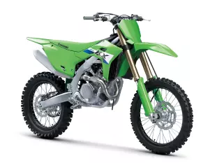 Kawasaki KX450F crossmotor model 2027 in Lime Green