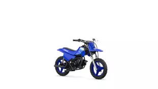 Yamaha PW50 kindercrossmotor model 2027 in Icon Blue