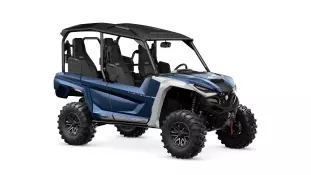Yamaha Wolverine RMAX4 1000 Compact LE side-by-side 2026 in Backcountry Blue / Silver Metallic